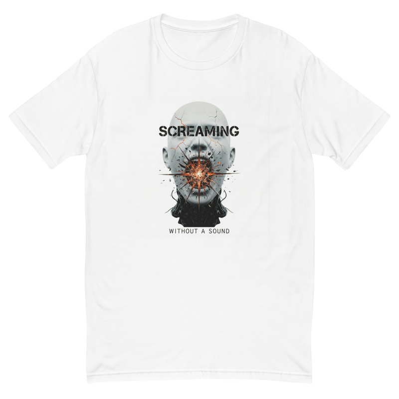 Screaming Without A Sound Graphic T-Shirt