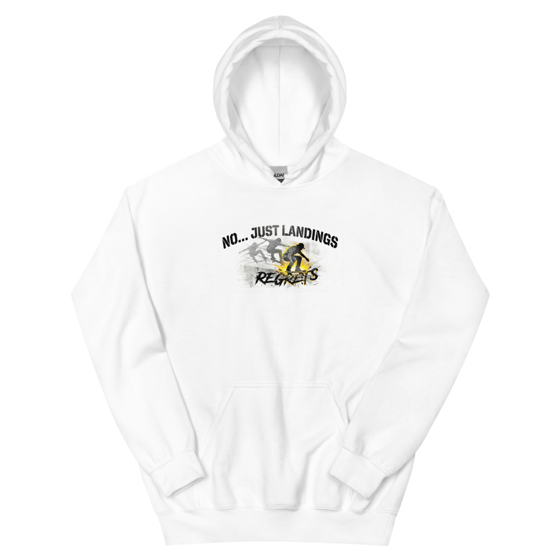 No Just Landings Hoodie