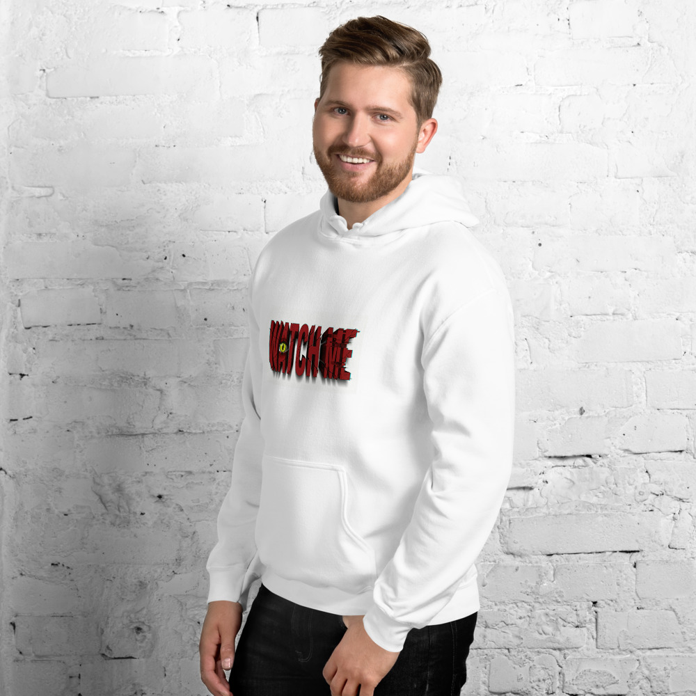 White Graphic Hoodie