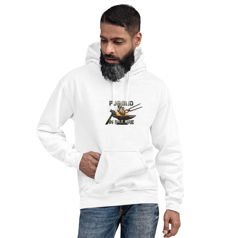 Forged in Failure White Hoodie