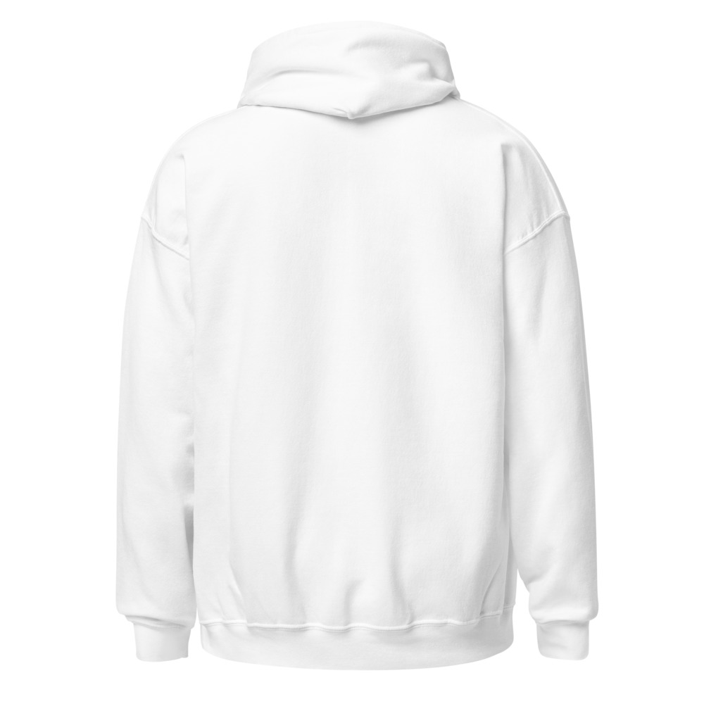 White Graphic Hoodie