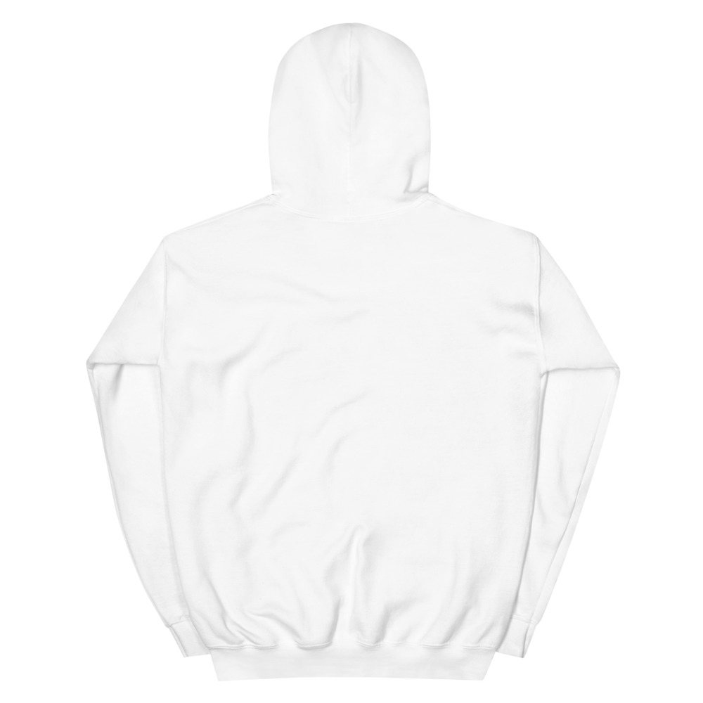 White Graphic Hoodie