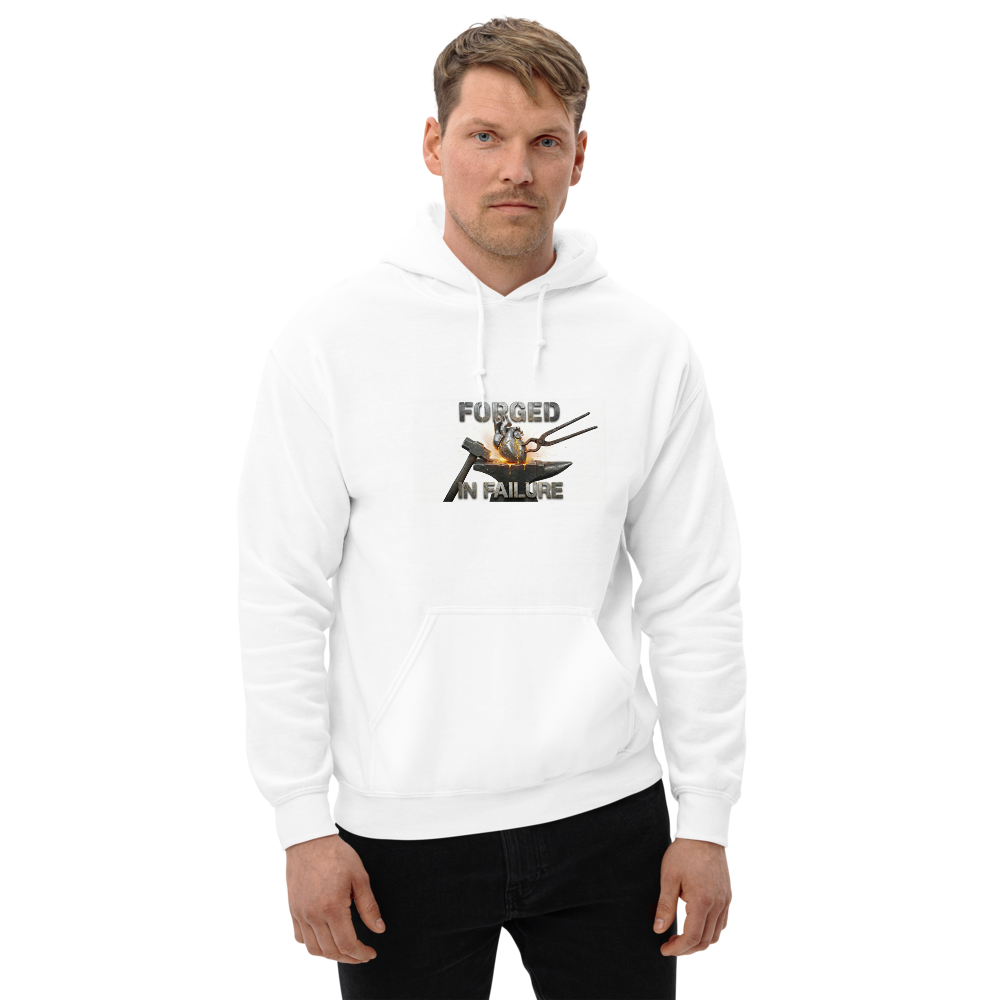 Forged in Failure White Hoodie
