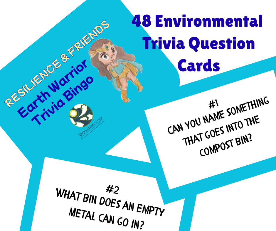 Resilience & Friends: Trivia Bingo Cards (Cards Only)