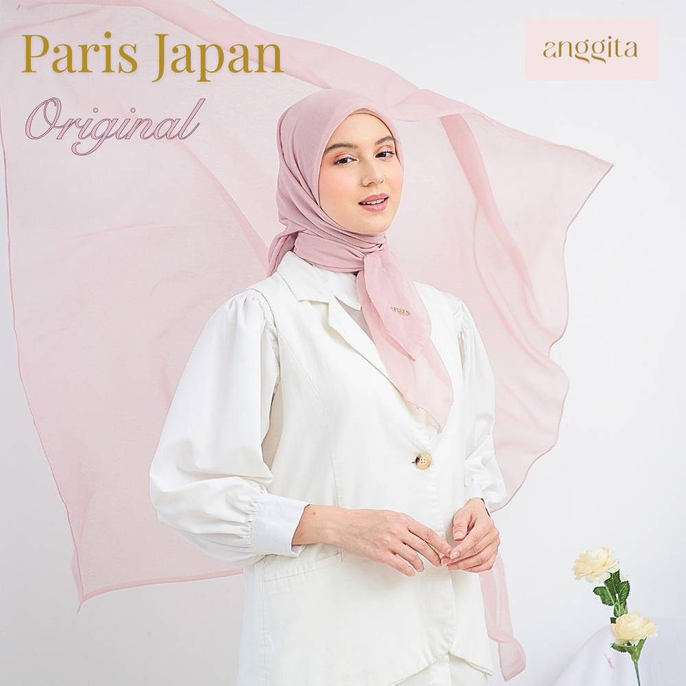 Hijab Paris Jepang Segiempat - V1