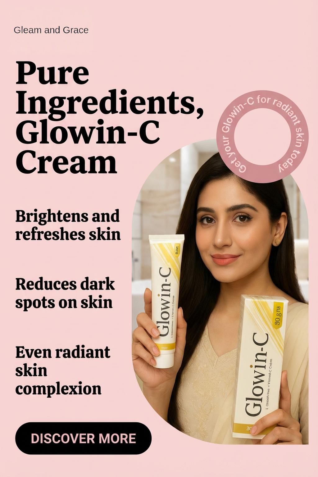 Glowin-C Radiance Cream with glutathine and Vitamin C