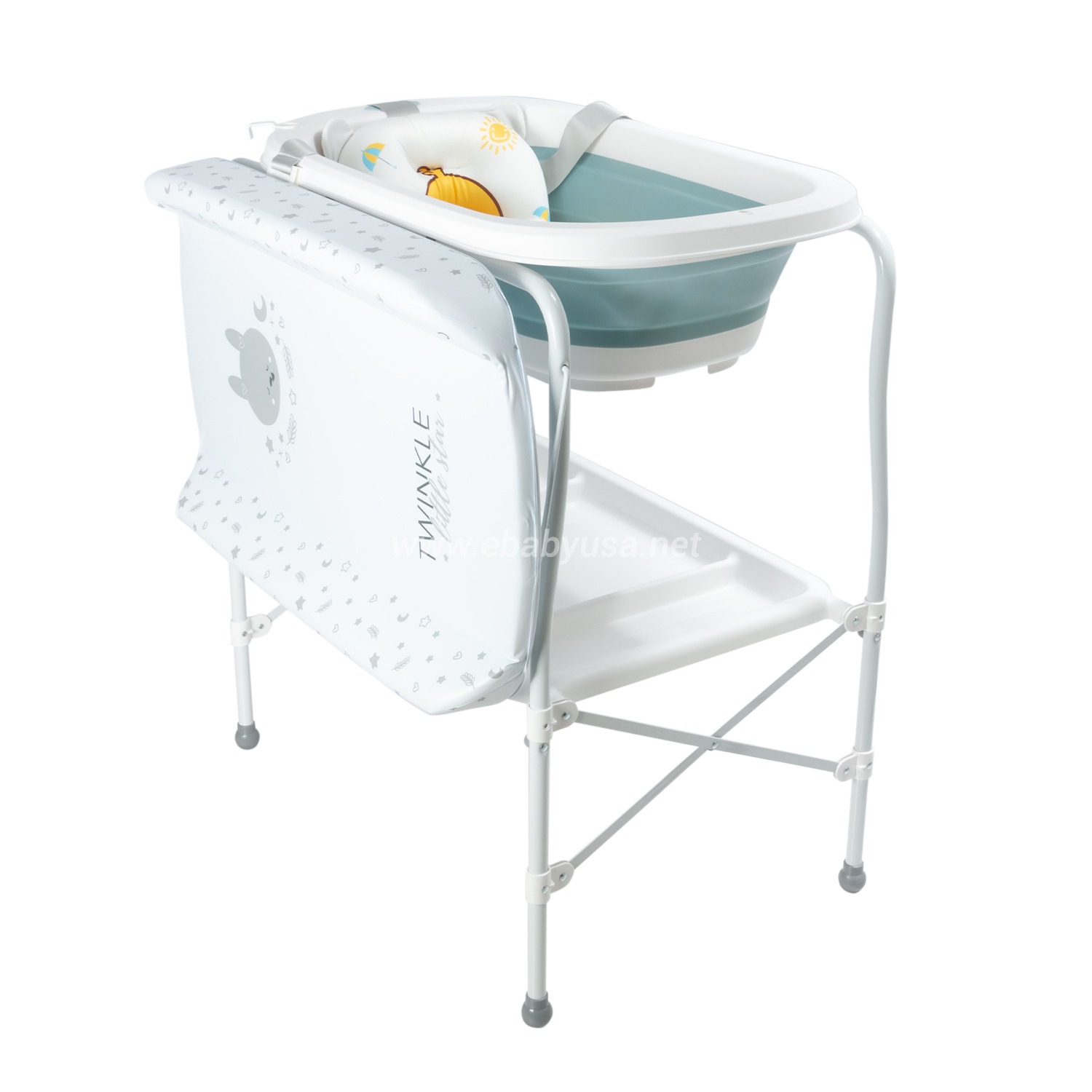 BAÑERA CON CAMBIADOR EBABY BLUR
