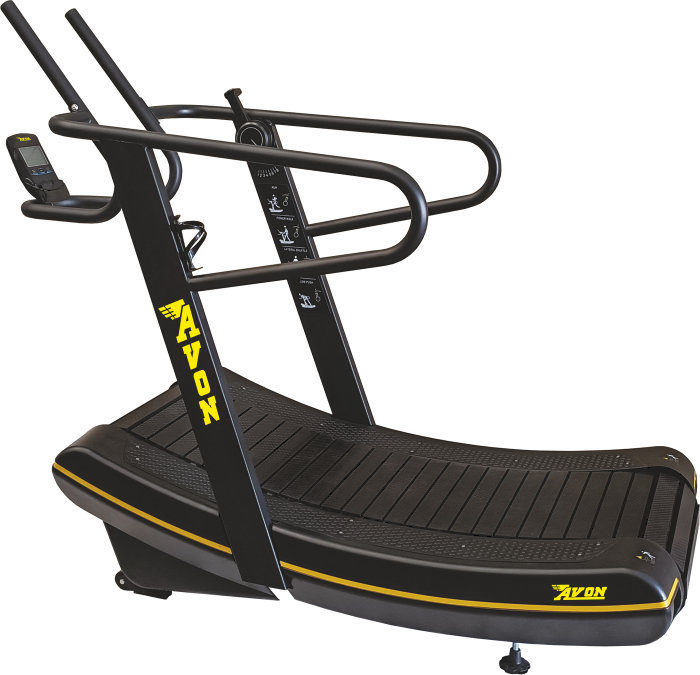 CC-100 CURVED TREADMILL WITH COMPLETE ALUMINIUM SKELETON - NOT PVC