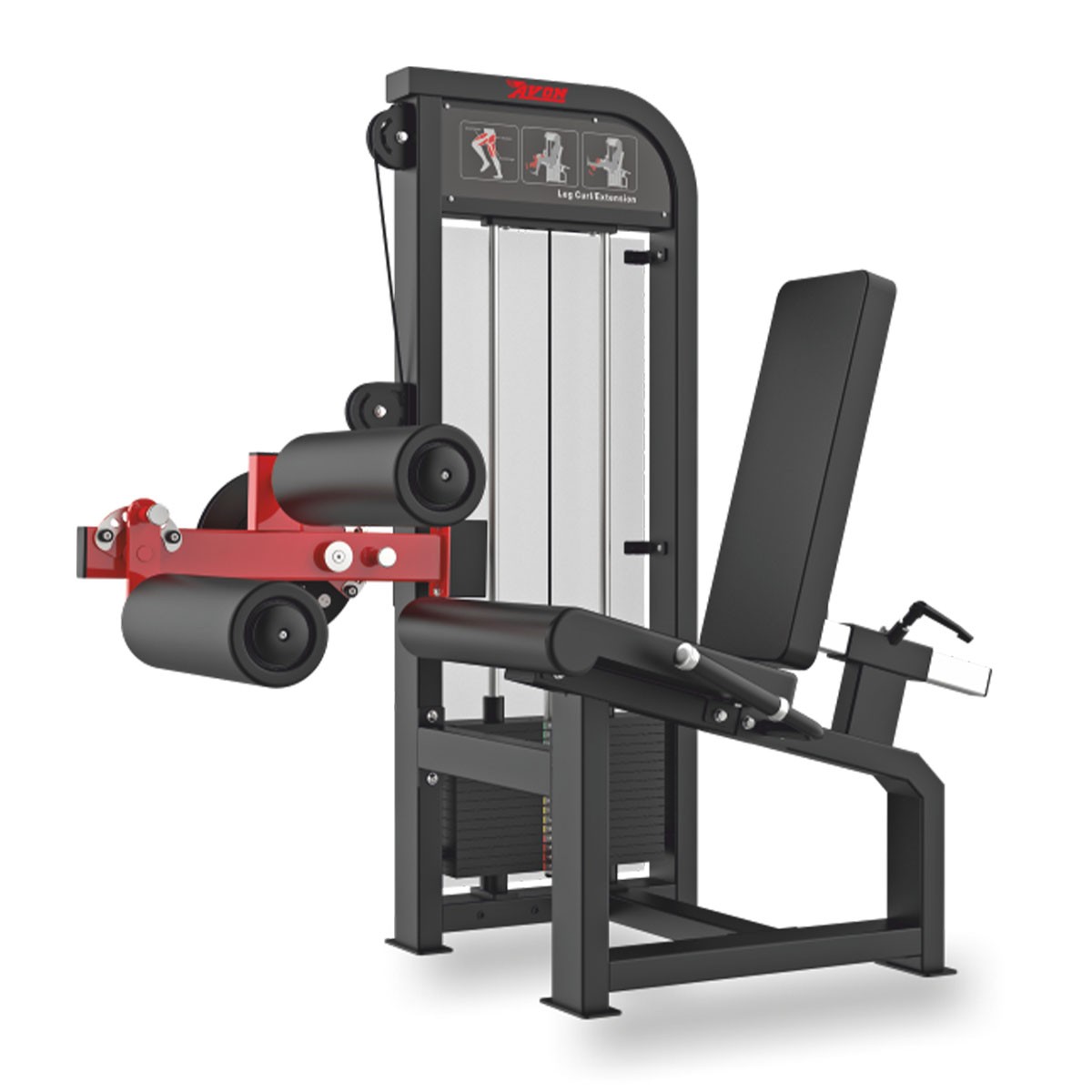 RHINO-717-PLUS LEG CURL AND LEG EXETENSION