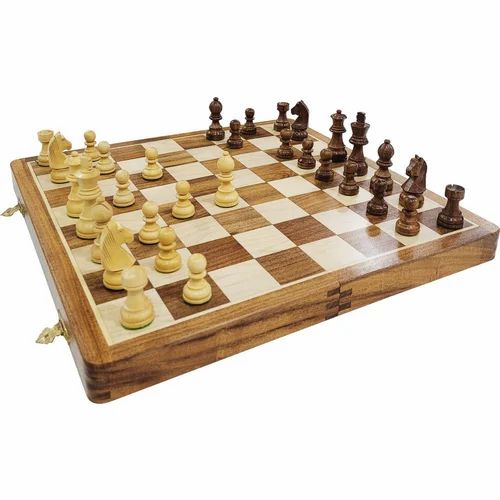 16'' Wooden Professional Folding Self Storage Chess
