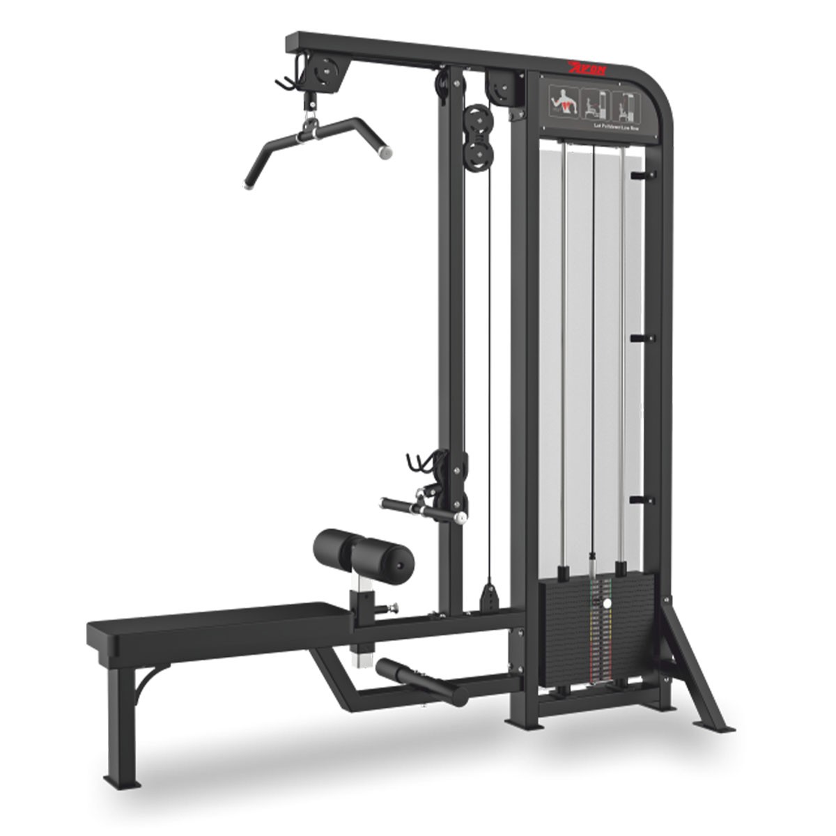 RHINO-720-PLUS LAT PULL DOWN AND LOW ROW