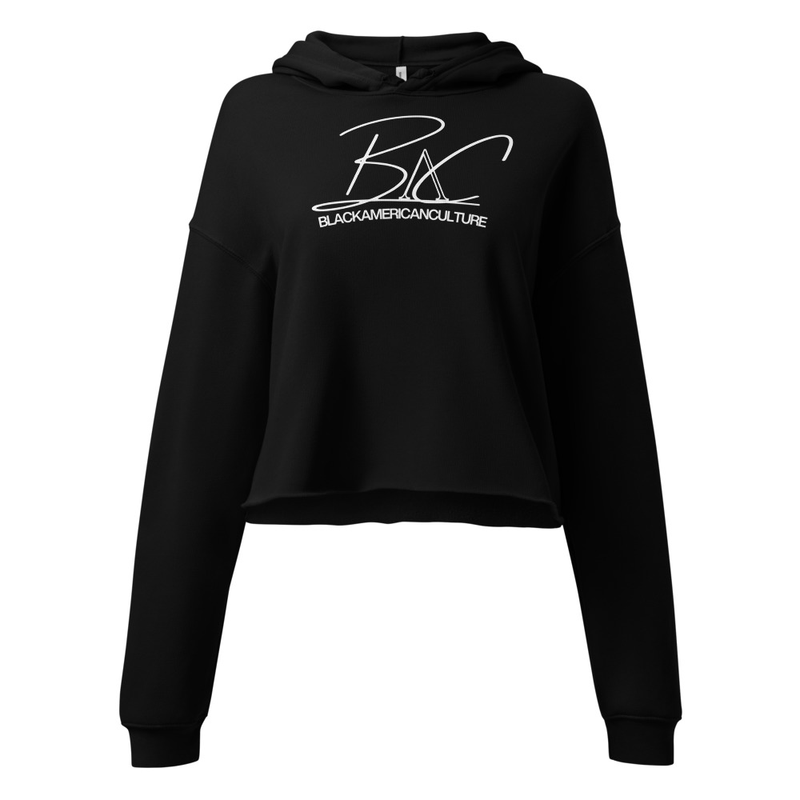 BAC Black American Culture Crop Hoodie