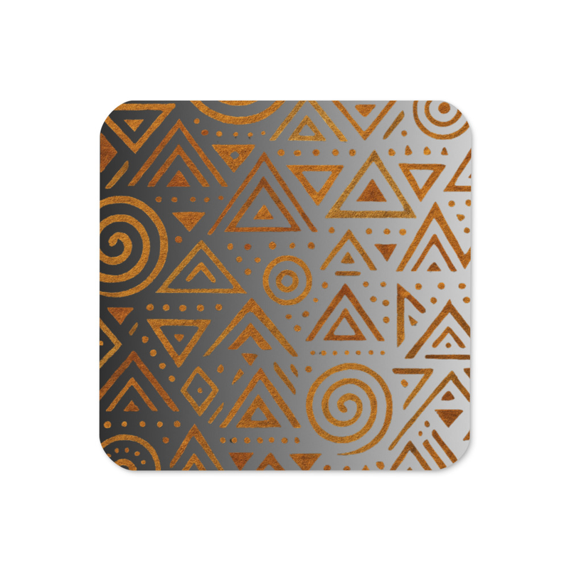 Aztec Cork-back coaster