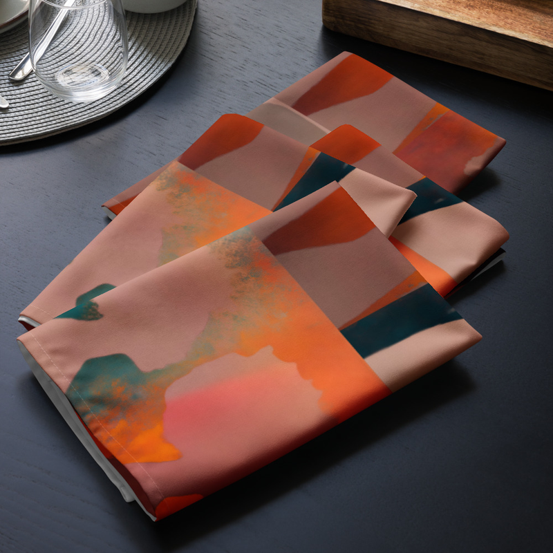 My Sister's Footsteps Cloth napkin set