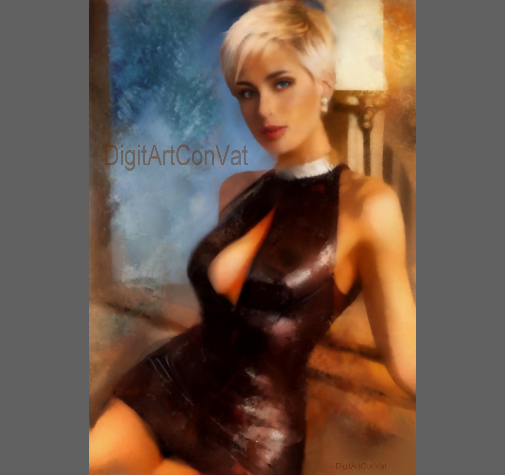 Elegant  blond Helena