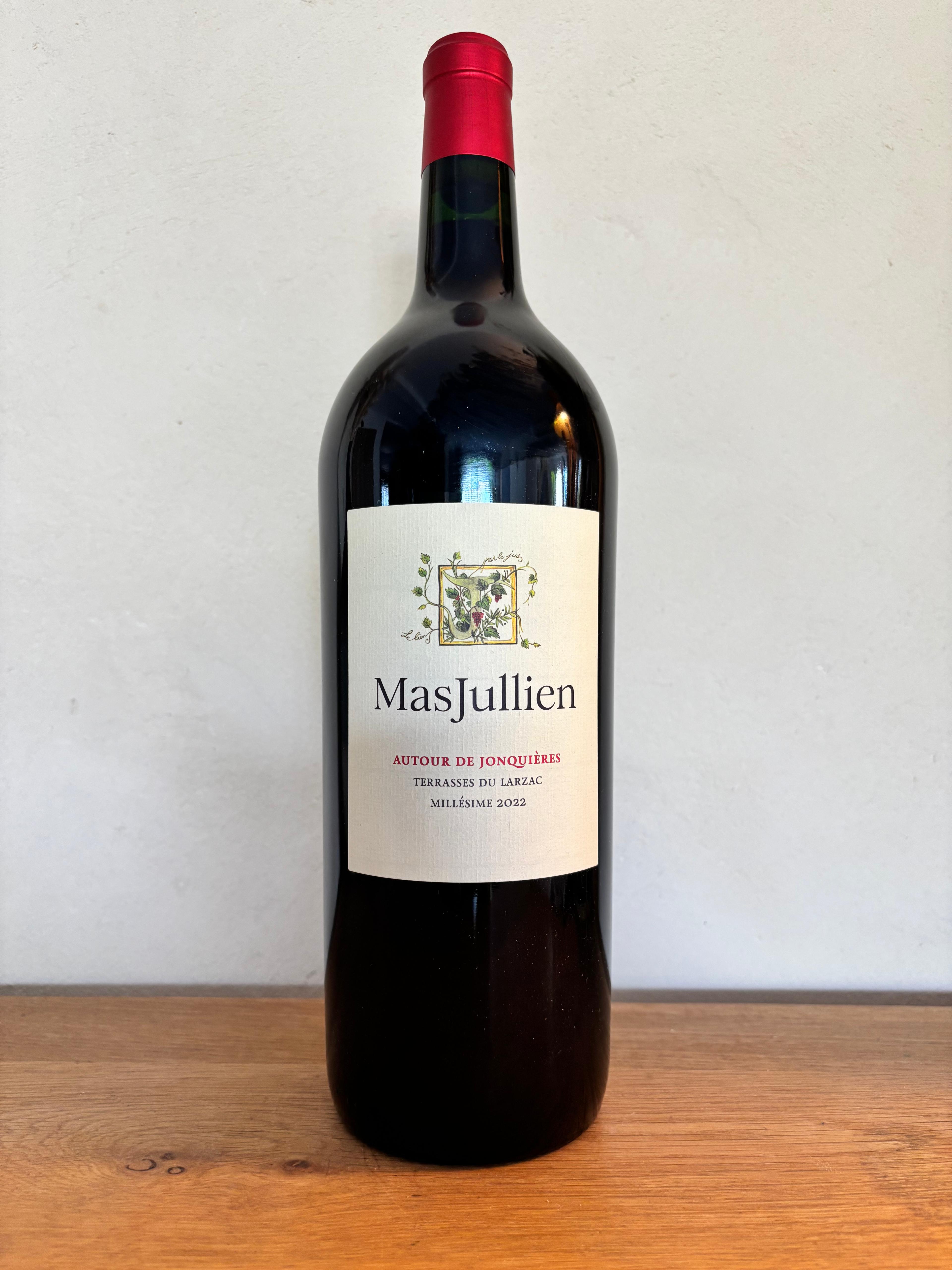 Autour de jonquières - rouge - 2022