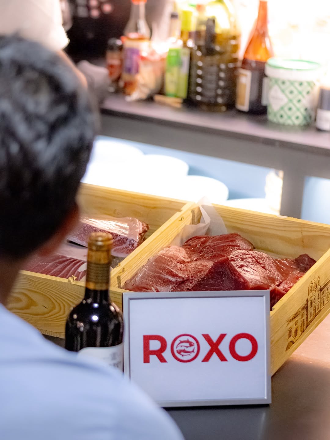 Evento Gastronómico en Local Roxo - Cocina en isla para uso por pareja 