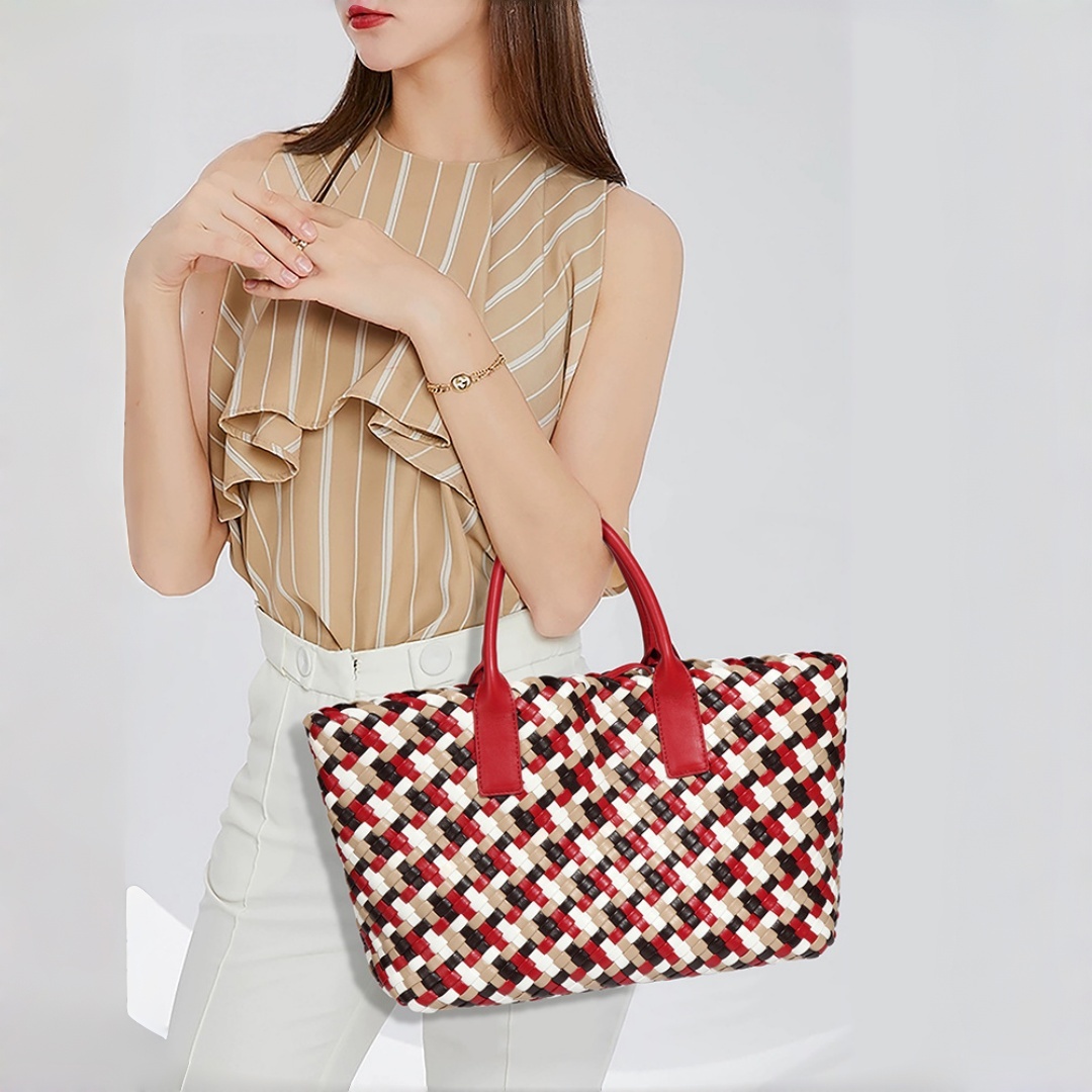 BIG size Woven Tote Handbag