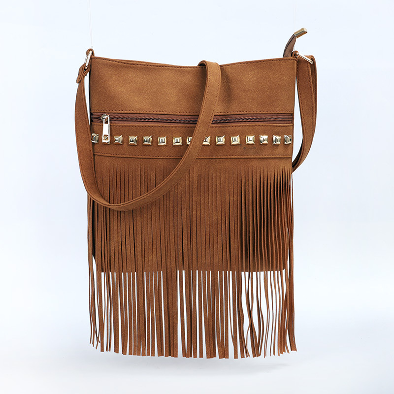 Boho Fringe Crossbody Bag