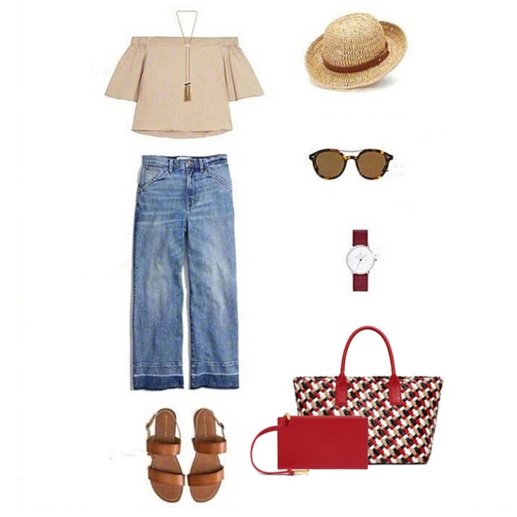 BIG size Woven Tote Handbag