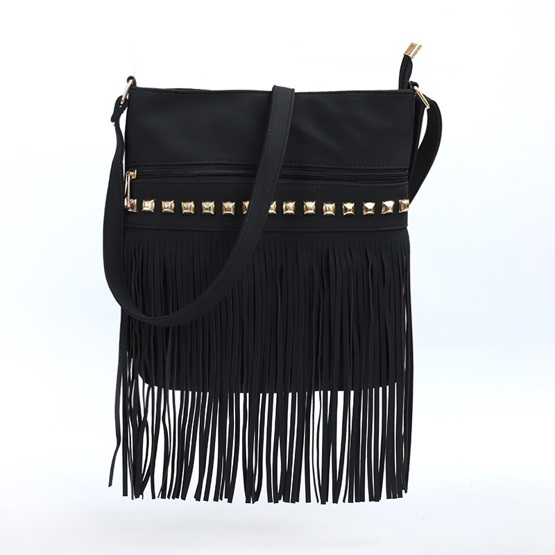 Boho Fringe Crossbody Bag