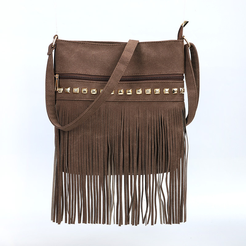 Boho Fringe Crossbody Bag