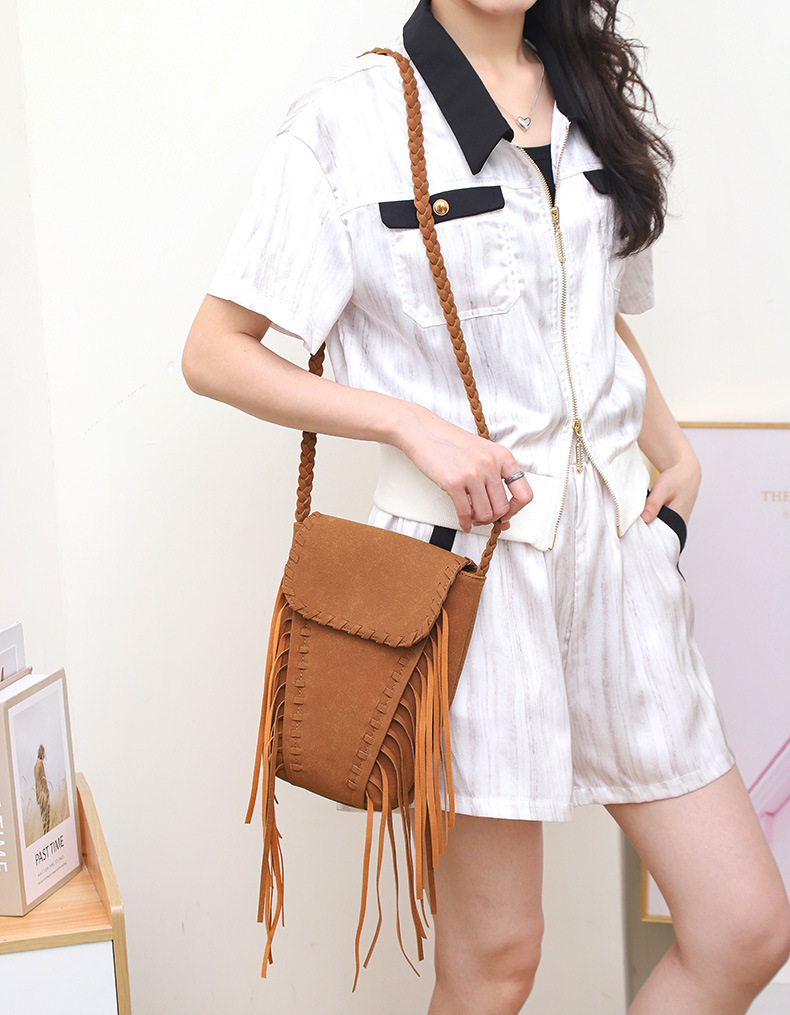 Fringe Crossbody Bag