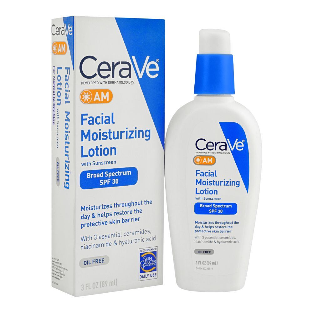 CeraVe AM Facial Moisturizing Lotion SPF 30