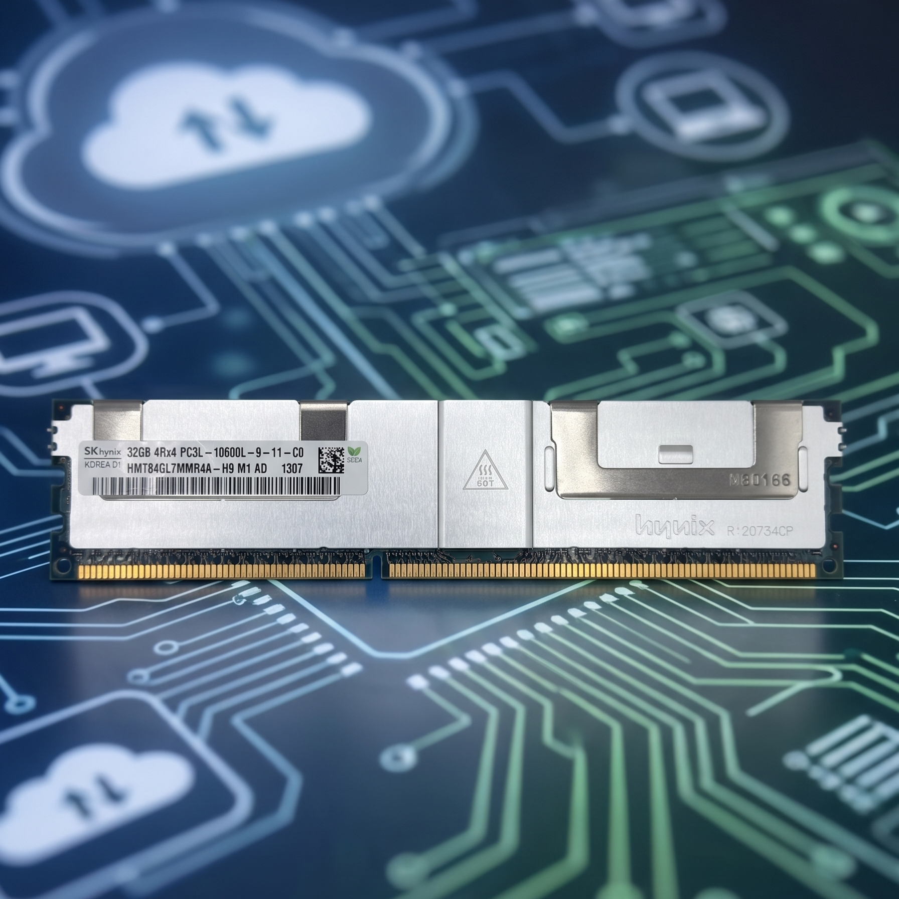 SK hynix 32GB PC3L-10600L Server RAM Module (Shielded)