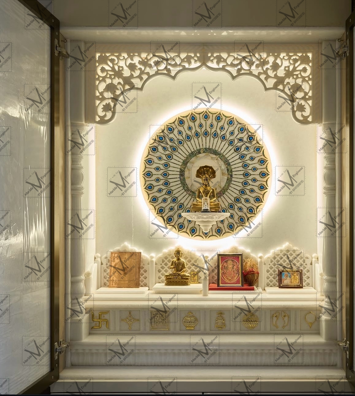 Designer Marble Home Temple