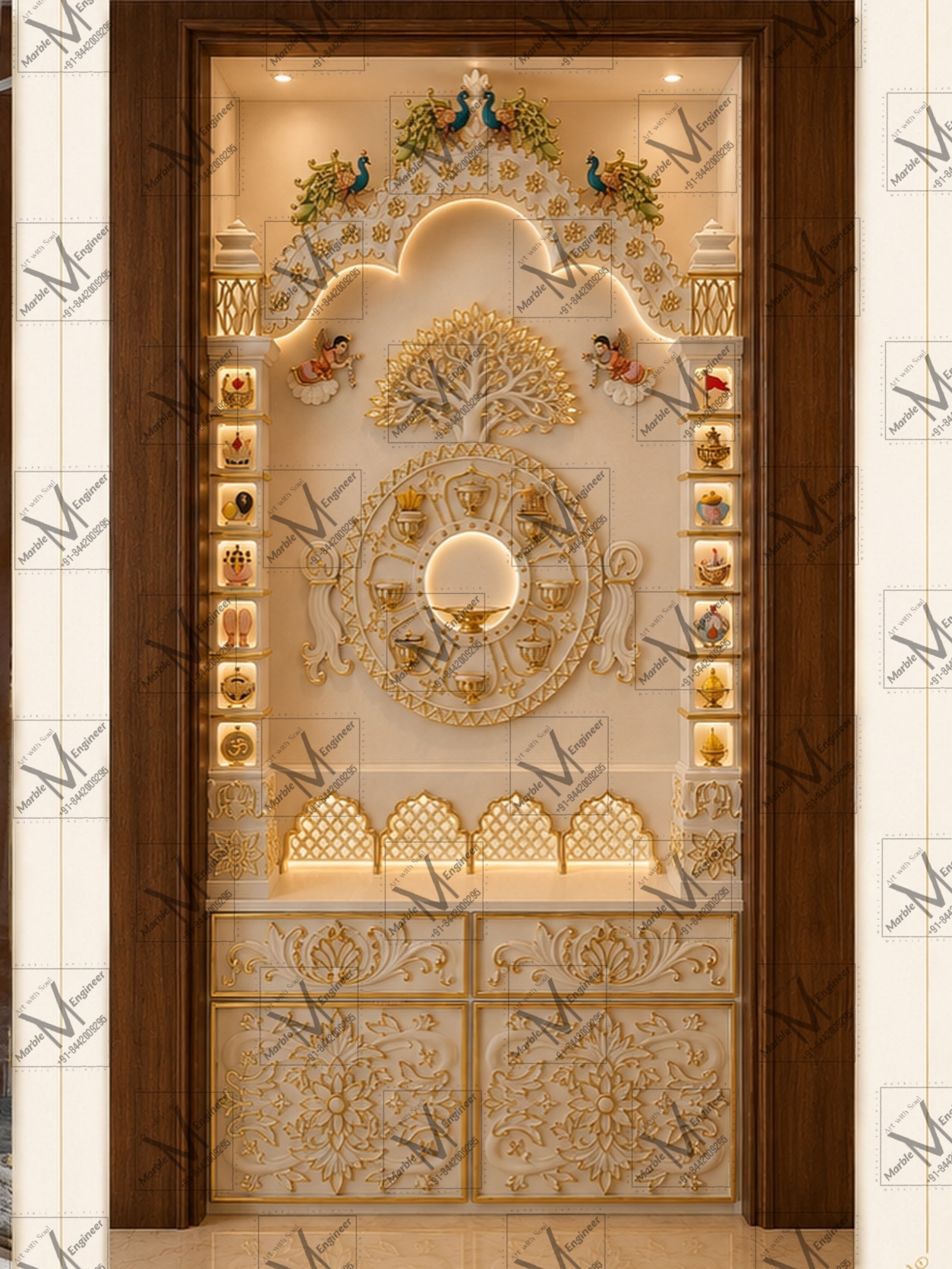 Luxury Pooja Mandir