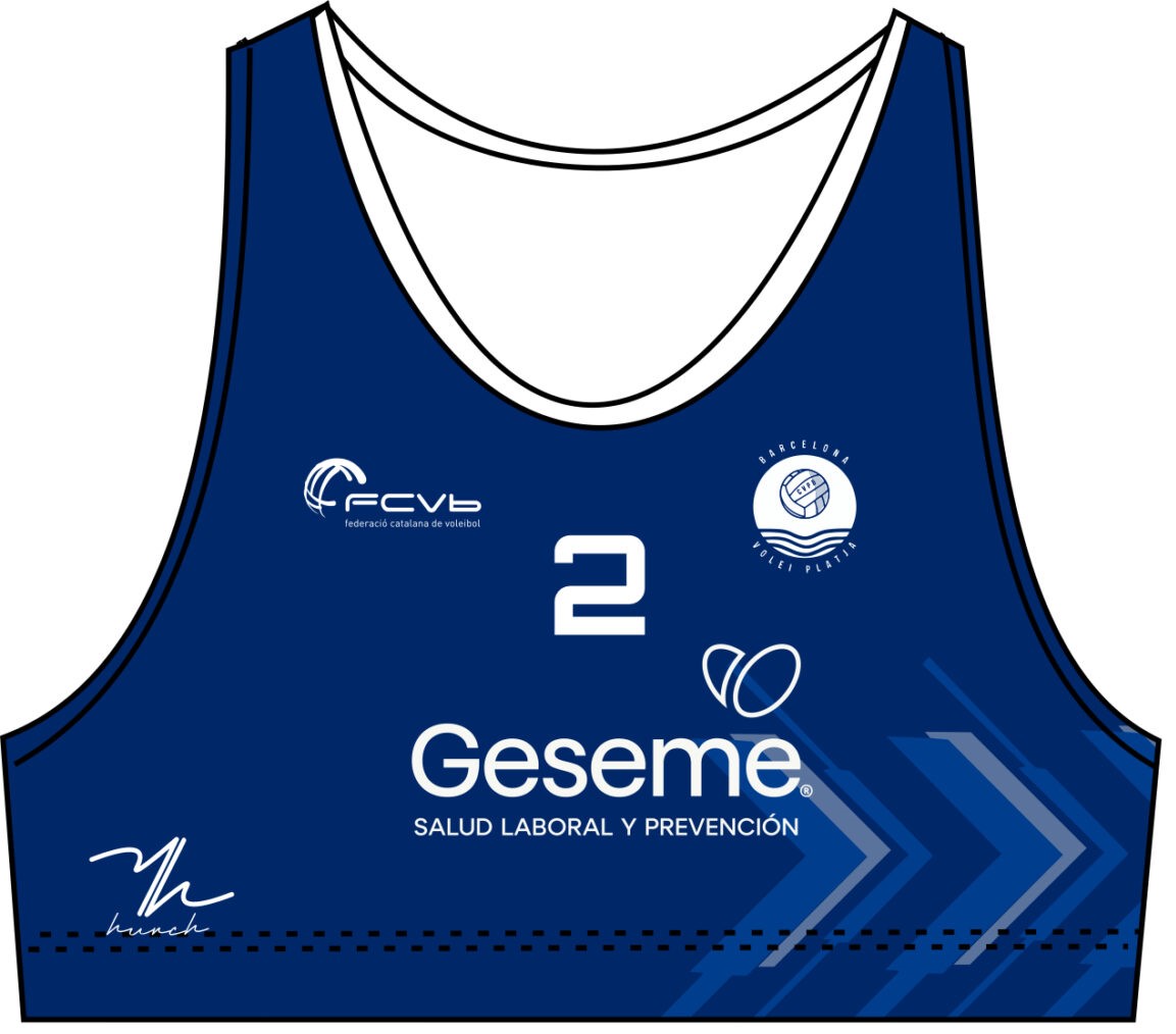 Top primera equipación CVP Barcelona 25/26