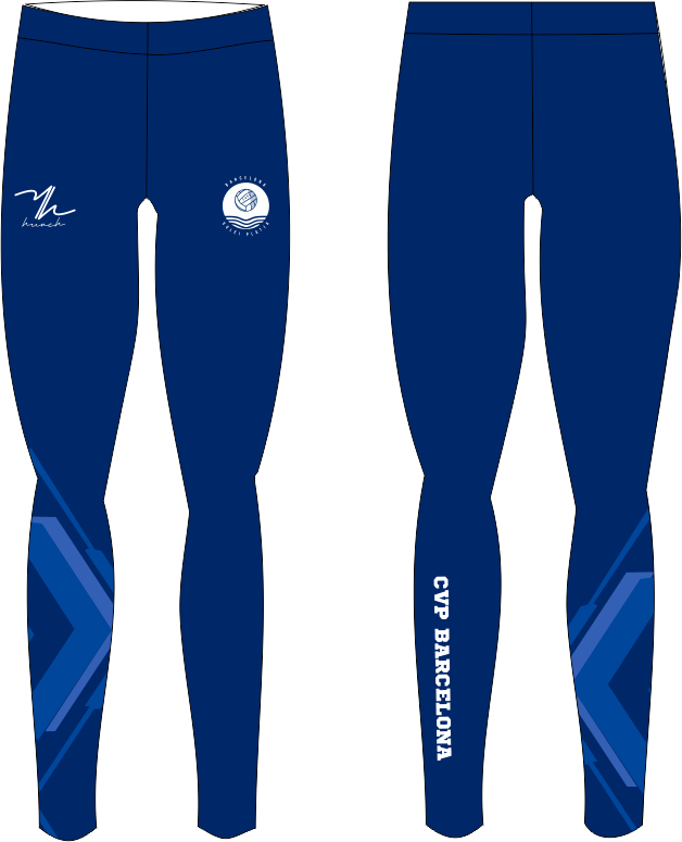 Mallas azul marino CVP Barcelona - Mujer