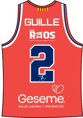 Camiseta segunda equipación 25/26 CVP Barcelona - Edición LNVP