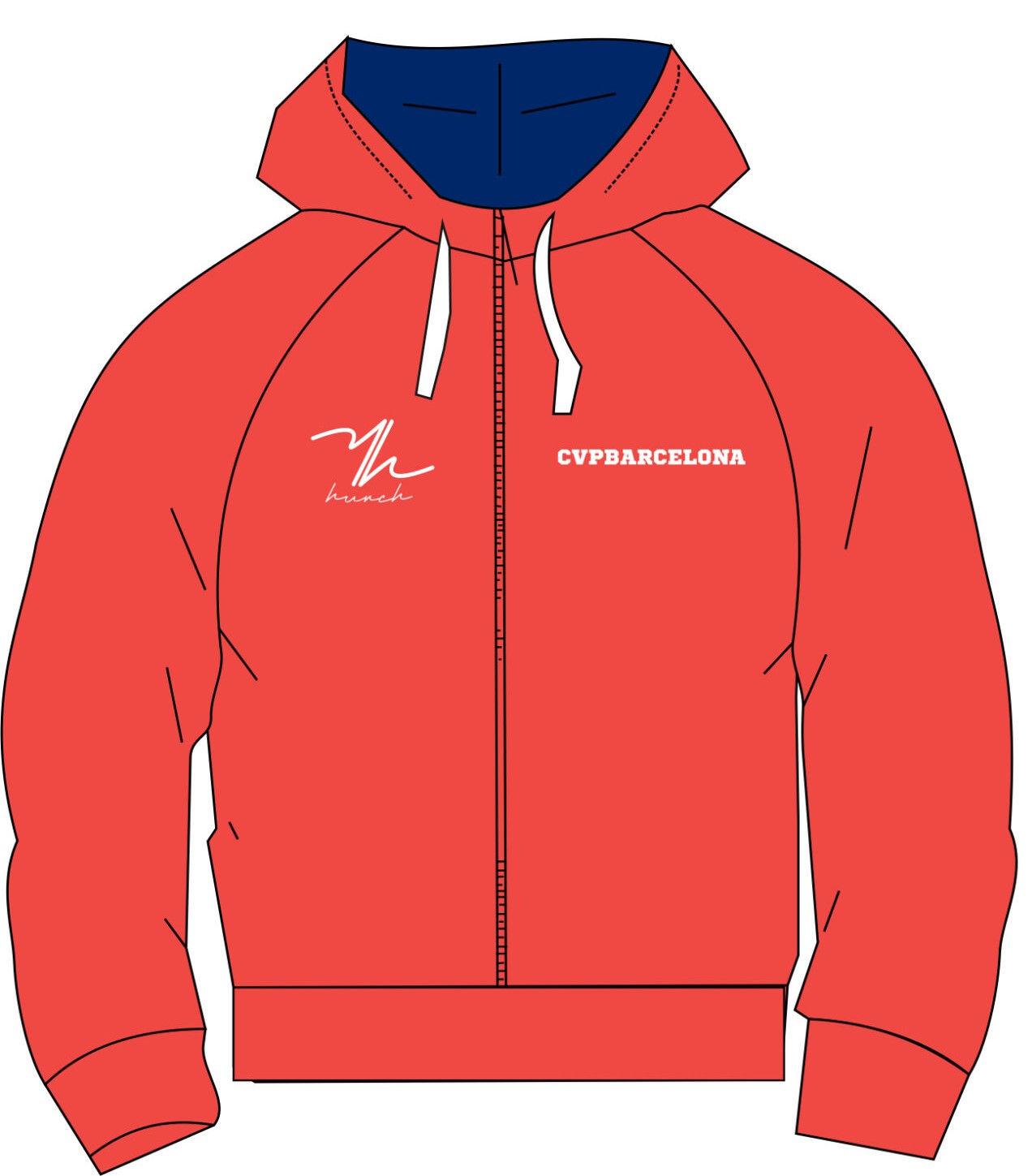 Chaqueta segunda equipación CVP Barcelona 25/26 – Unisex
