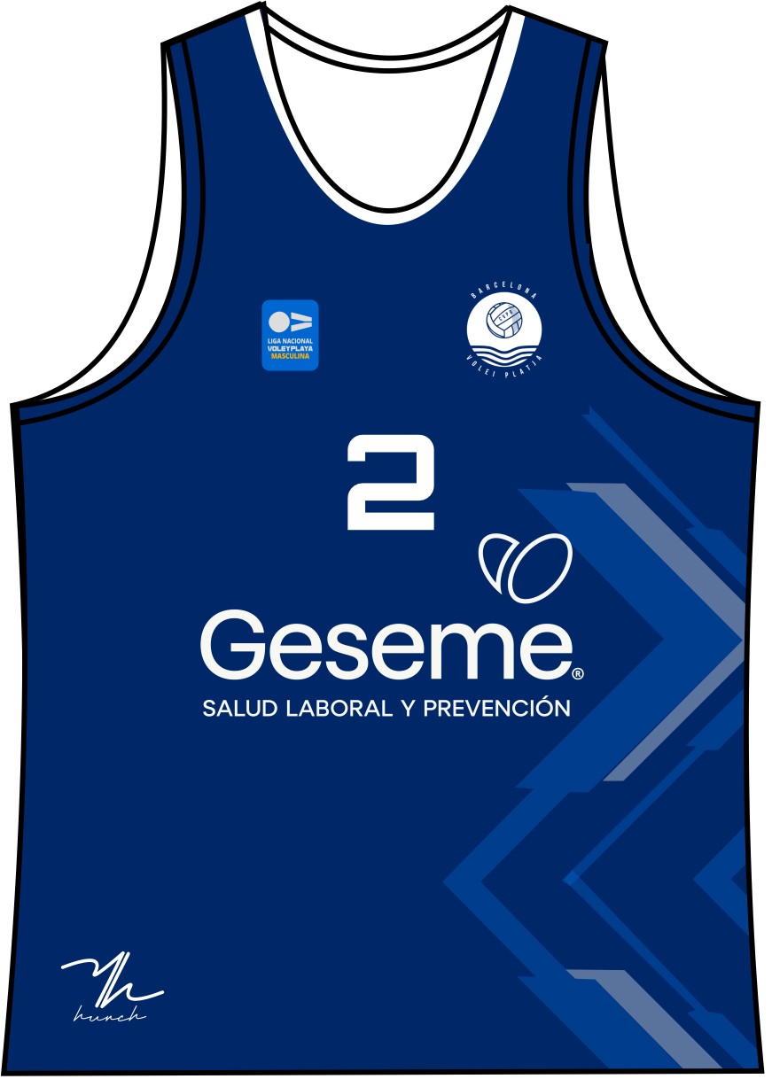 Camiseta primera equipación 25/26 CVP Barcelona - Edición LNVP