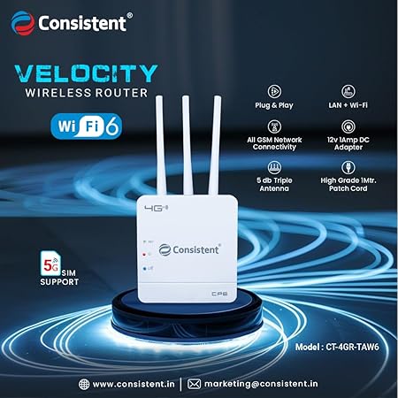 Consistent Velocity Wireless Router