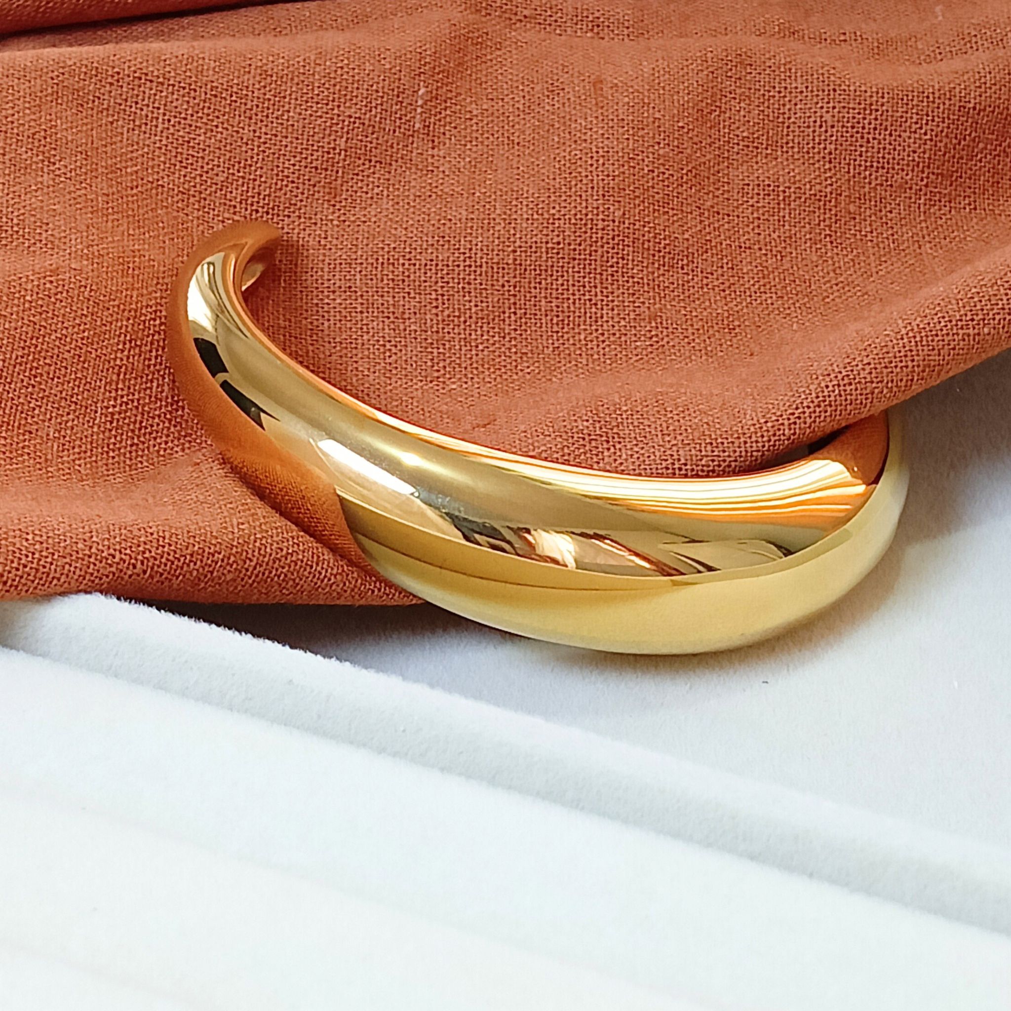  Empire Cuff Bangles 18K Gold Plated
