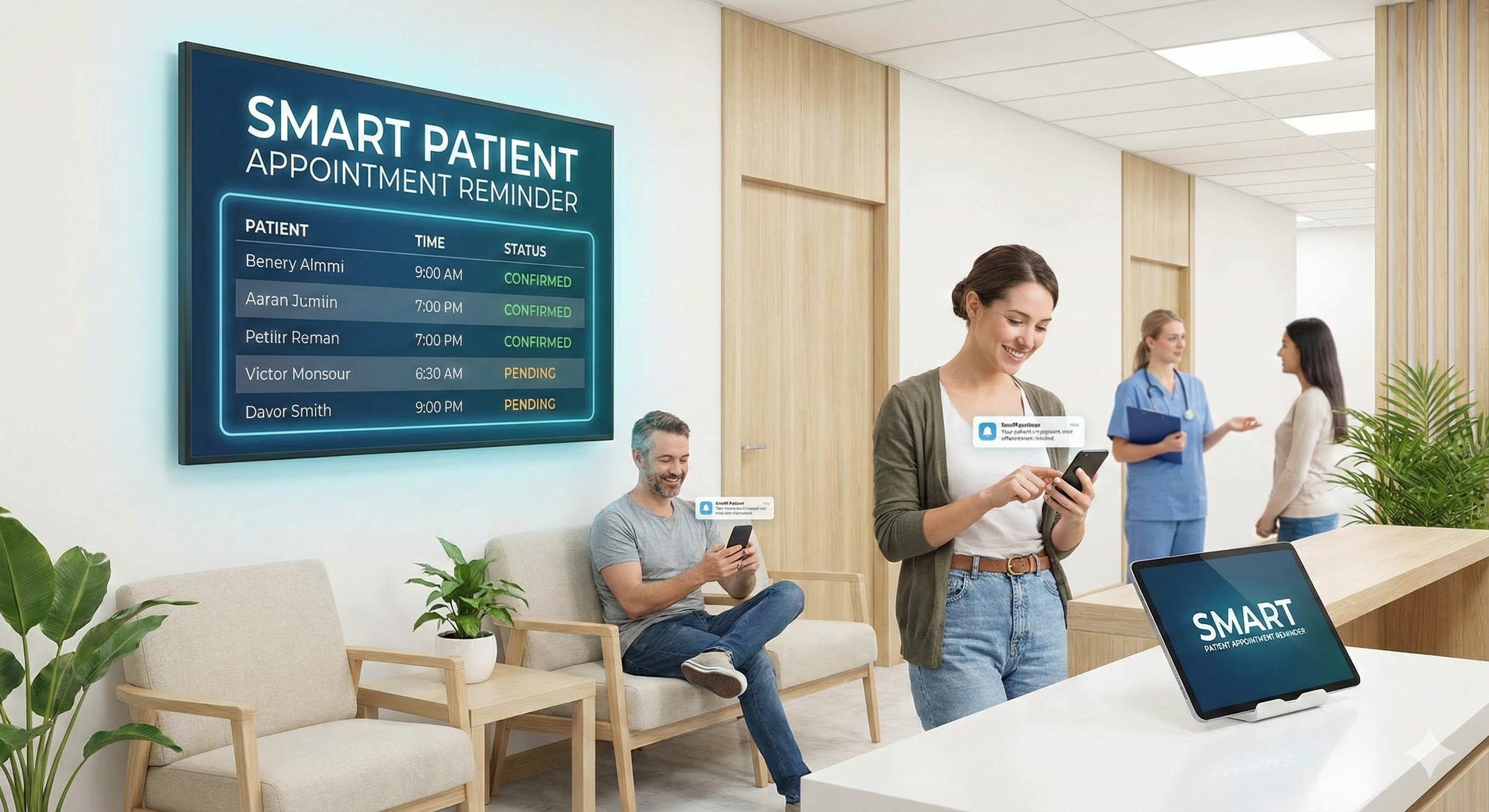 Smart Patient Appointment Reminder System