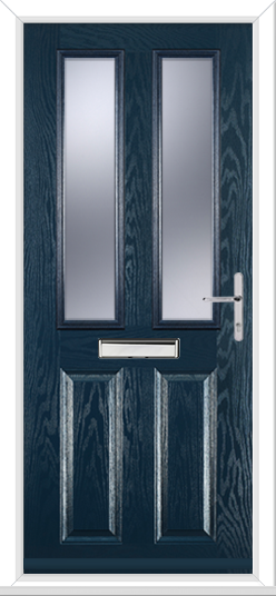 Traditional Composite Front Door with Letterplate