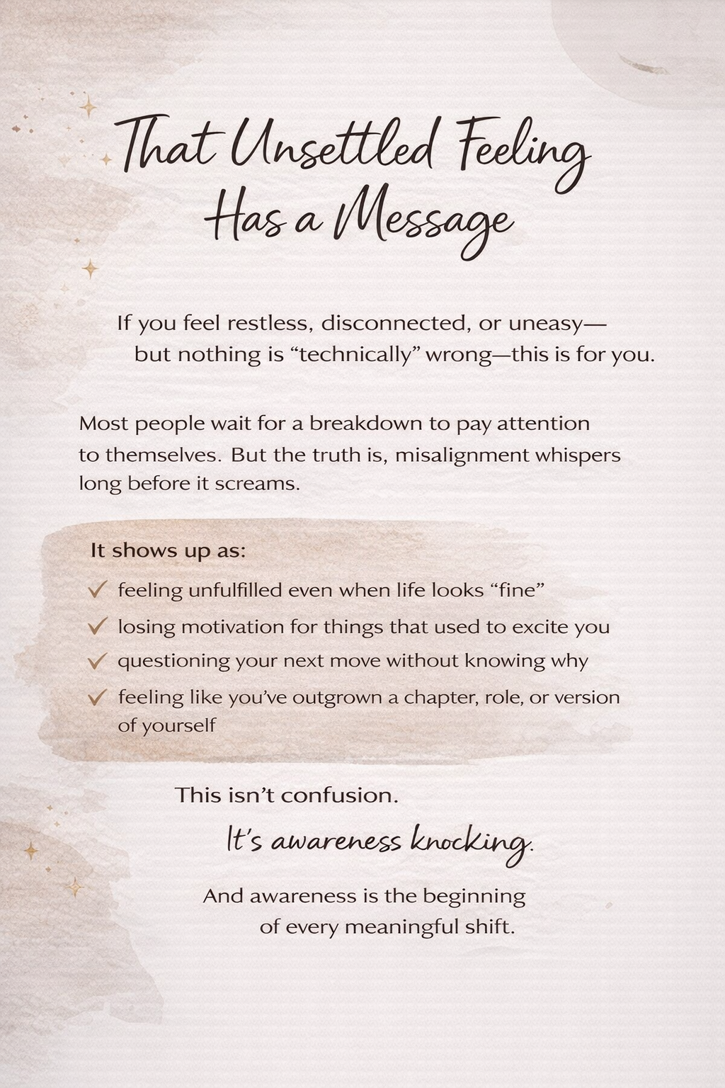 Free 4-page guide to help you pause, reflect, and realign