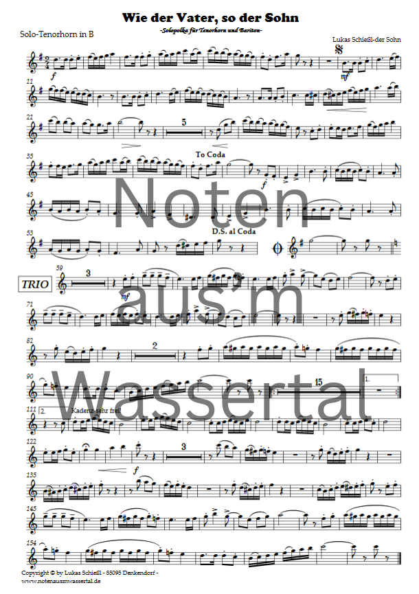 Wie der Vater, so der Sohn