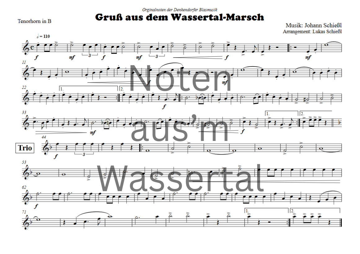 Gruß aus dem Wassertal