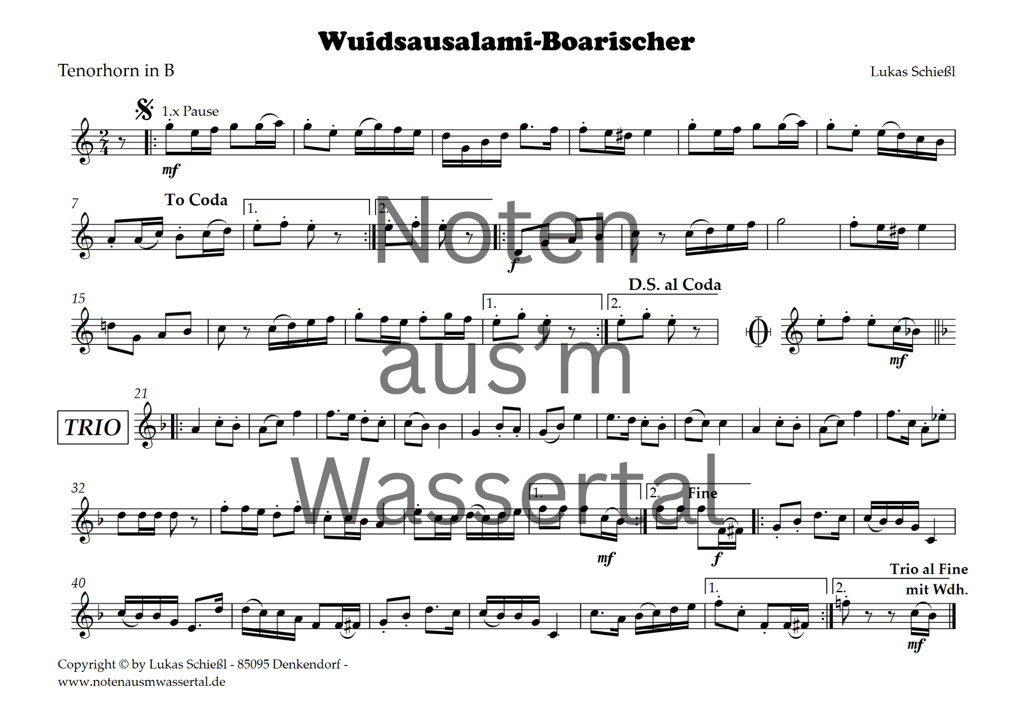 Wuidsausalami-Boarischer - Download