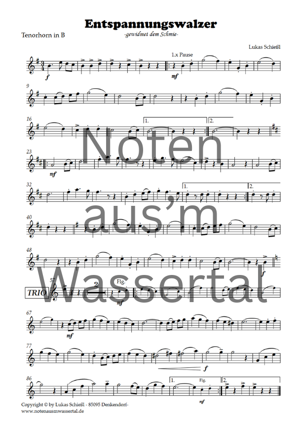 Entspannungswalzer - Download