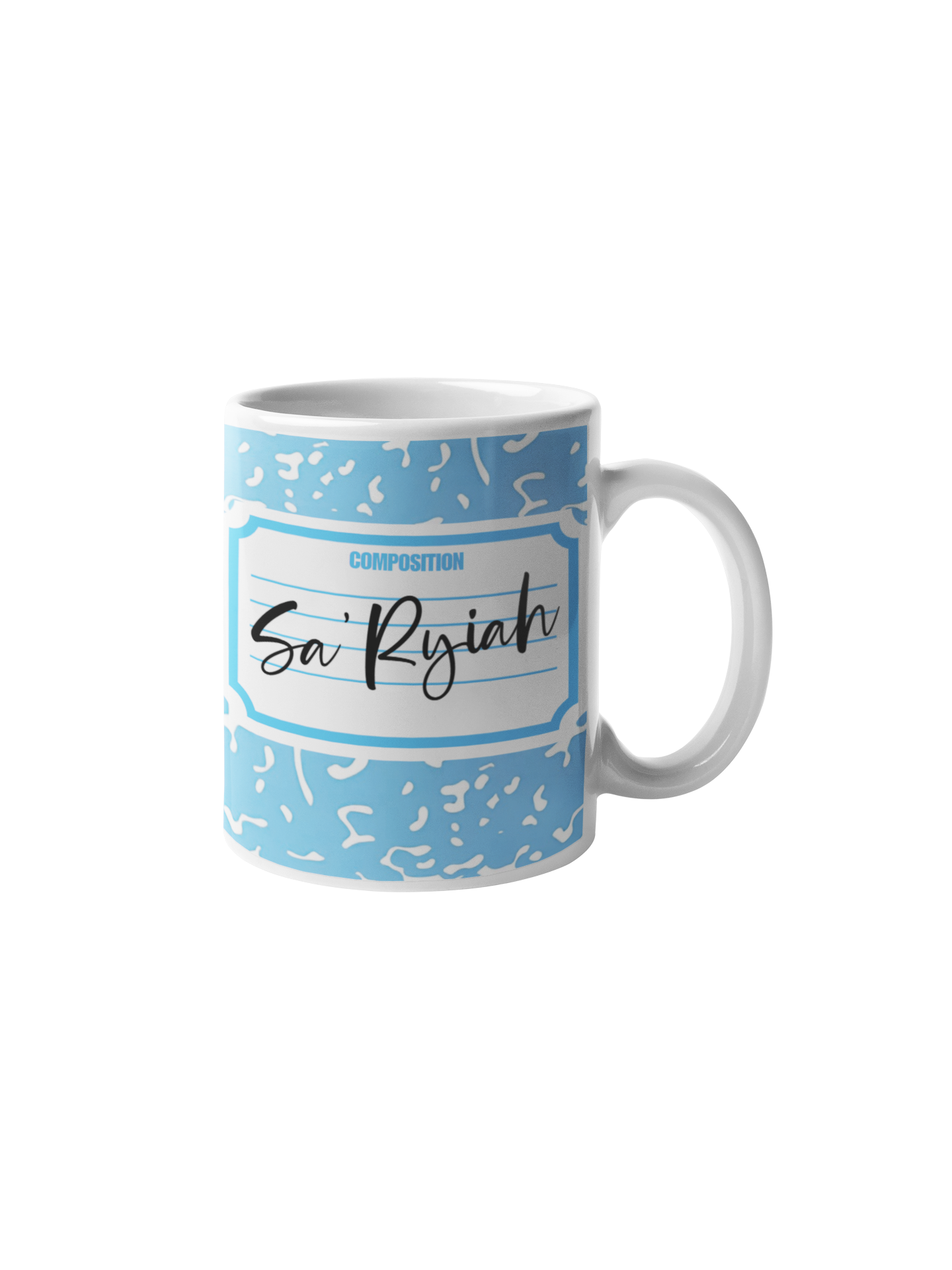 Custom Name Composition Mug