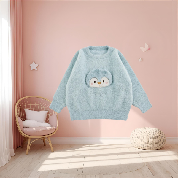 Pull Enfant Anti-Bouloche - Douceur et Confort Kawaii