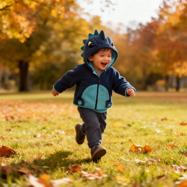 Vestes pour bébé à capuche animale