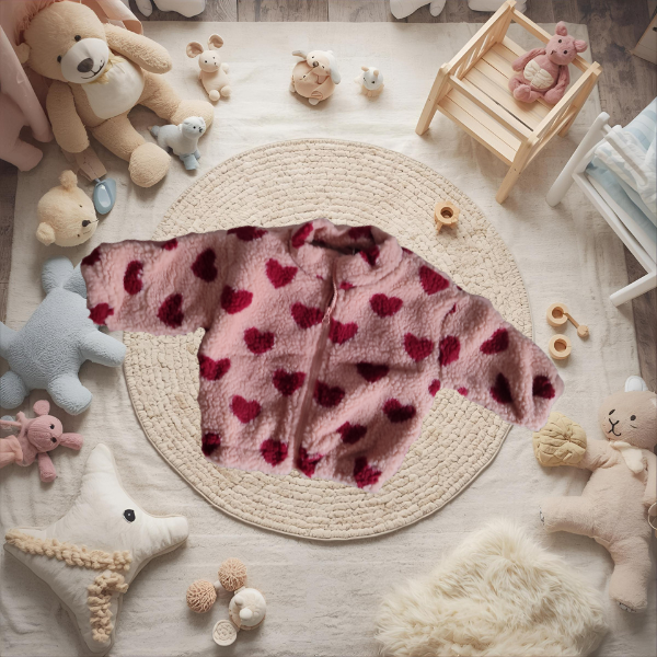 Veste Polaire Kawaii Enfant - Doux, Chaud & Super Mignon