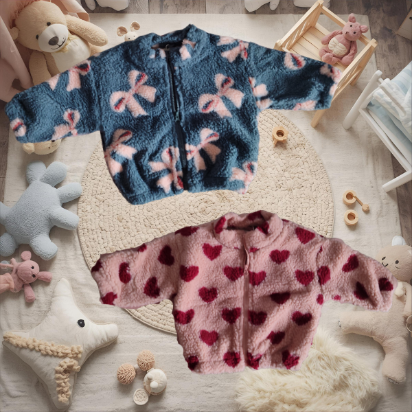 Veste Polaire Kawaii Enfant - Doux, Chaud & Super Mignon
